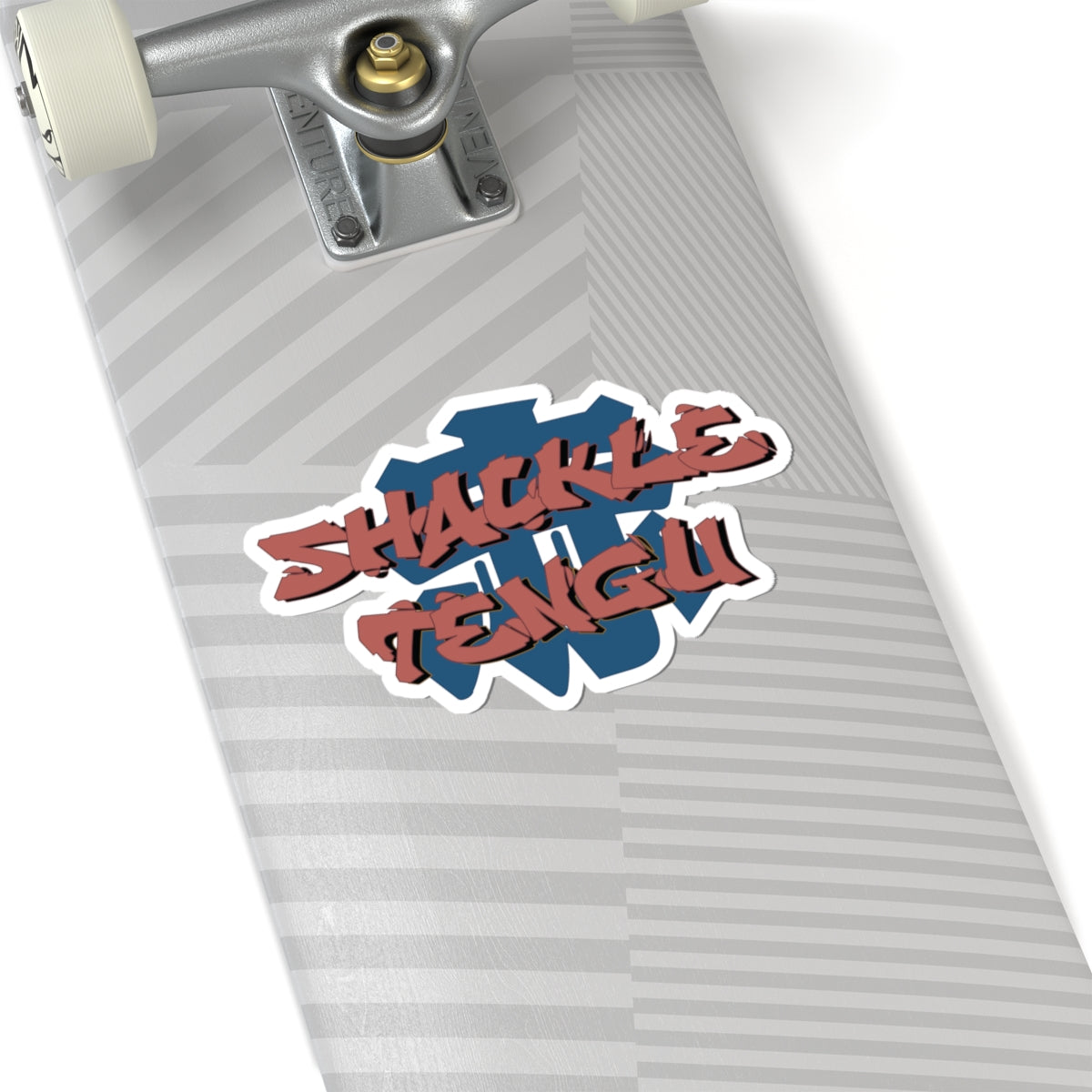 Shackle Tengu Text Only Kiss-Cut Stickers
