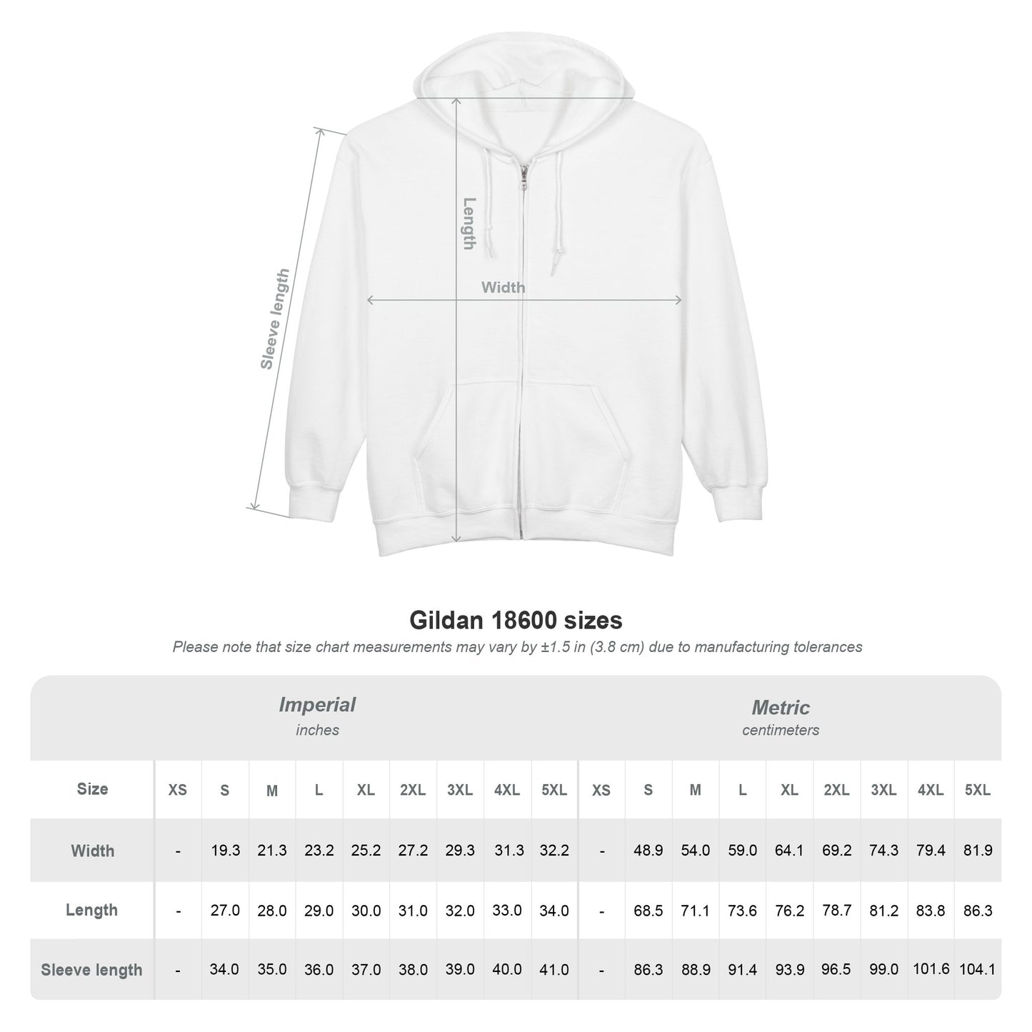 Winch Oni Unisex Heavy Blend™ Full Zip Hooded Sweatshirt