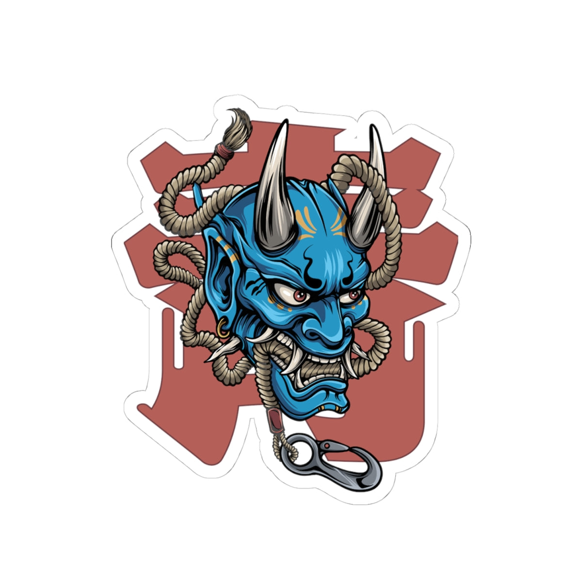 Winch Oni Kiss-Cut Stickers