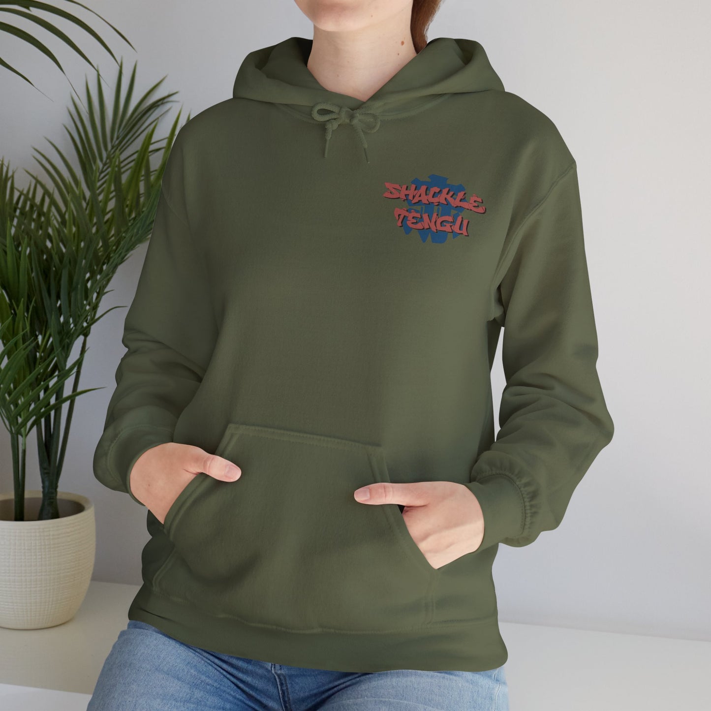 Shackle Tengu Unisex Heavy Blend™ Hooded Sweatshirt