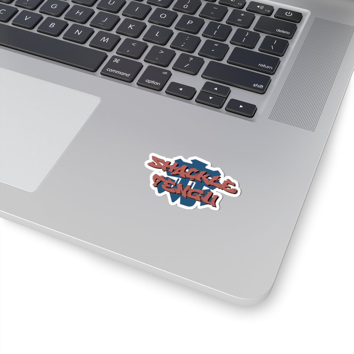 Shackle Tengu Text Only Kiss-Cut Stickers