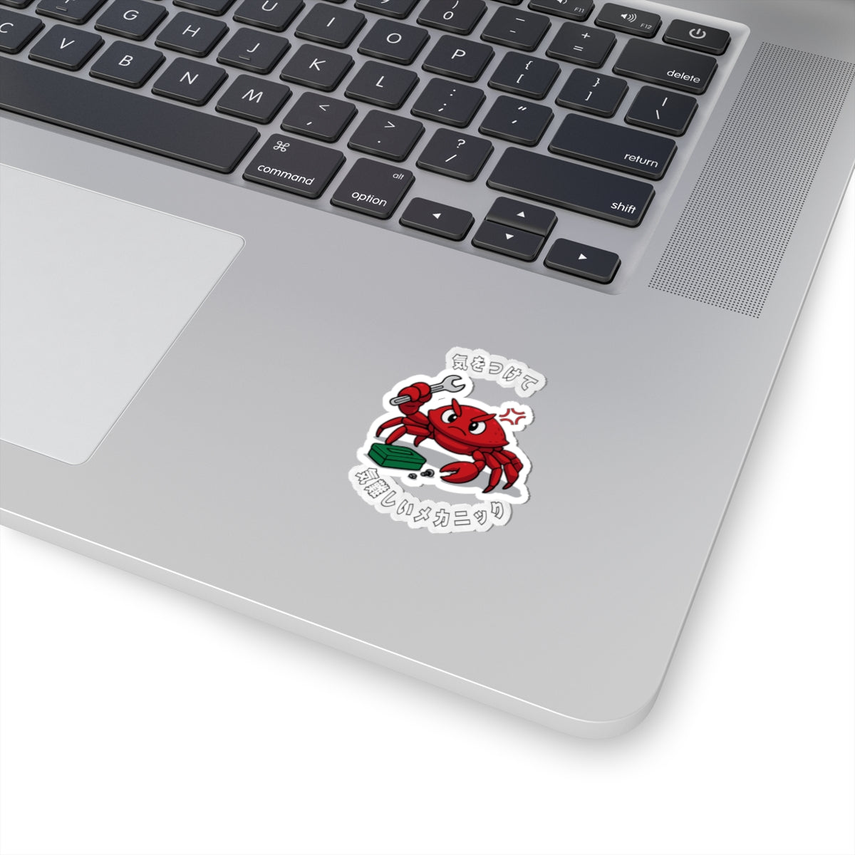 Crabby Mechanic Kiss-Cut Stickers