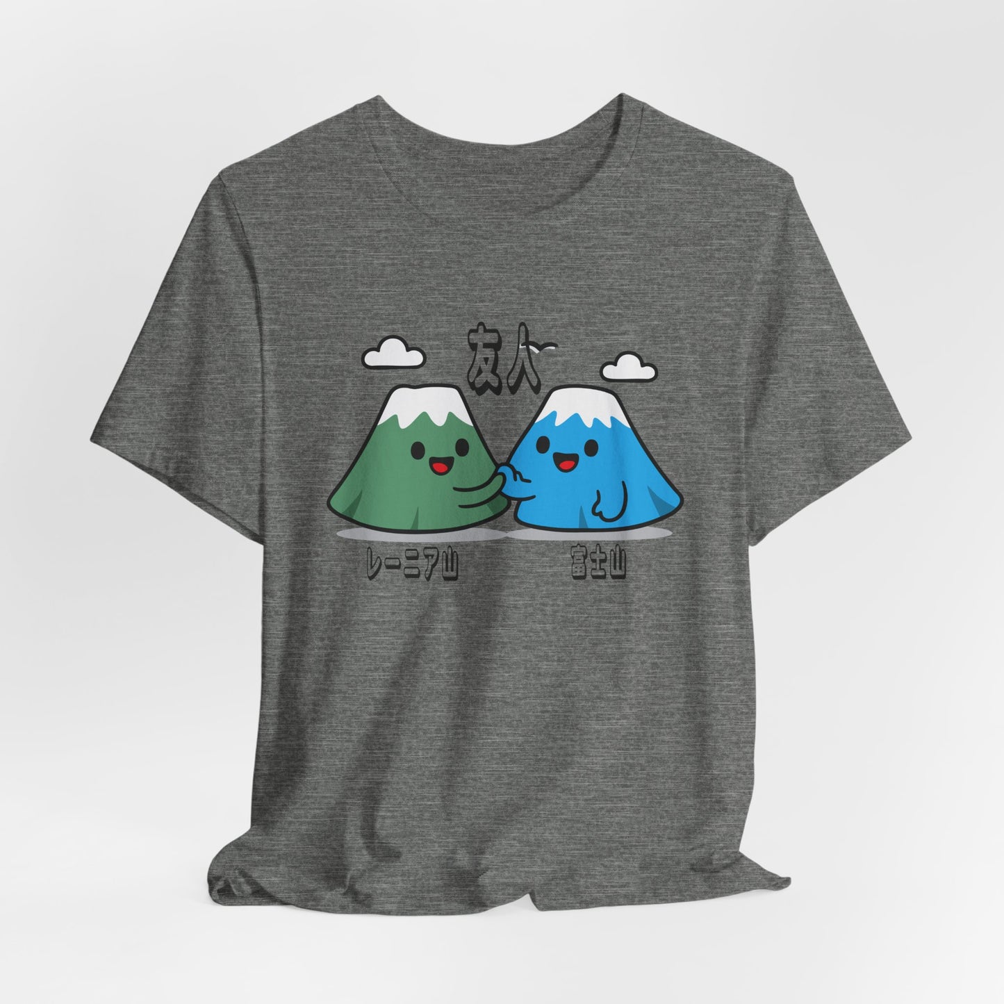 Kawaii Mountain Friendship Unisex T-Shirt