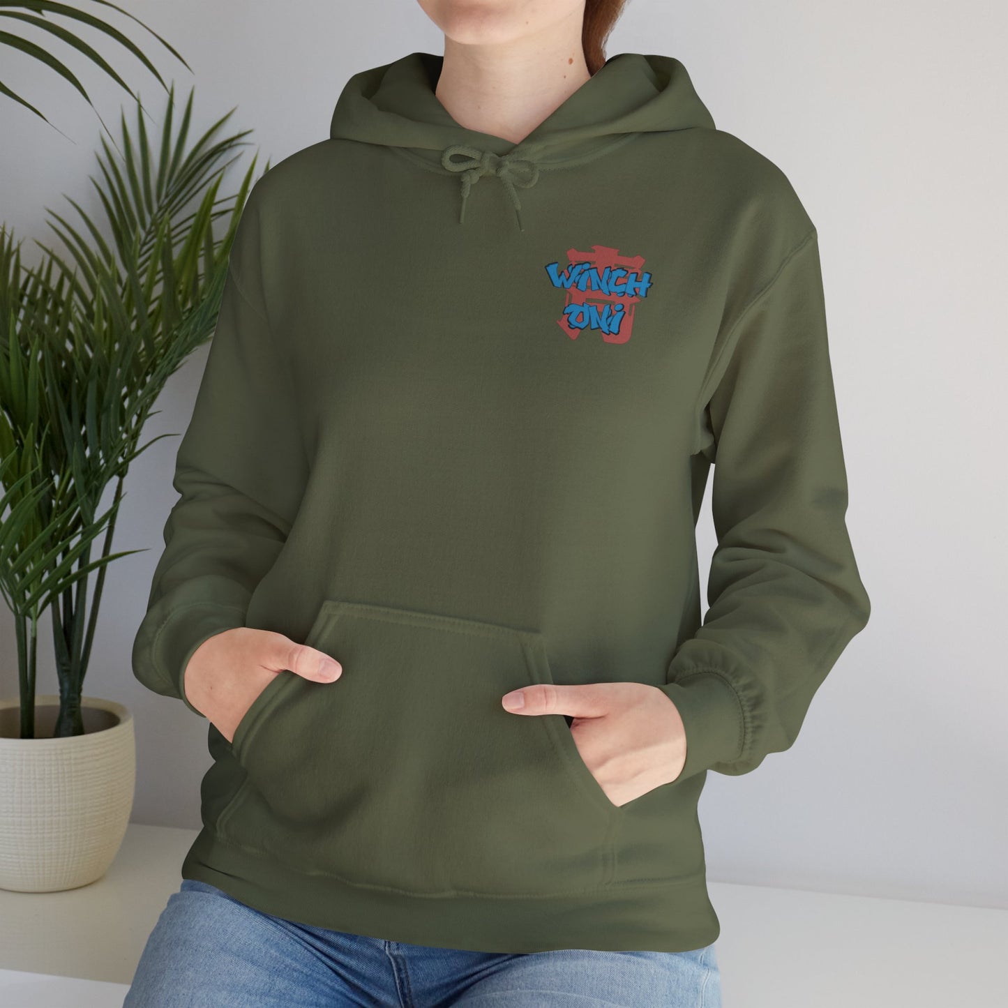 Winch Oni Unisex Heavy Blend™ Hooded Sweatshirt