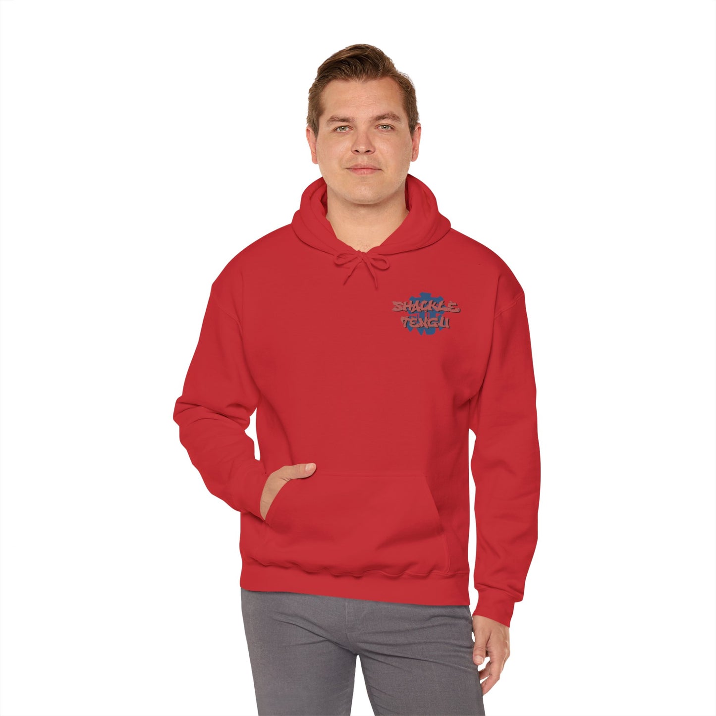 Shackle Tengu Unisex Heavy Blend™ Hooded Sweatshirt
