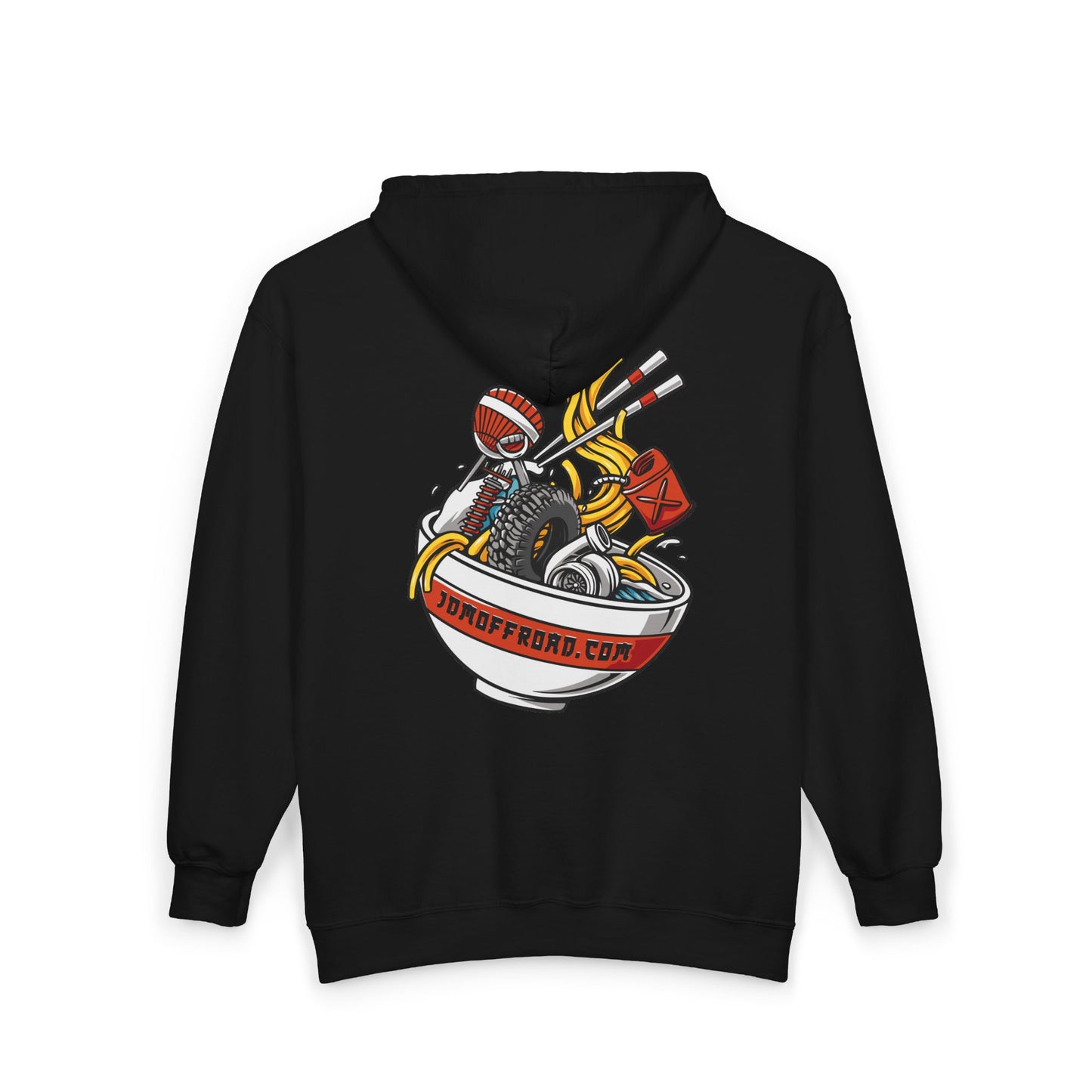 JDM Offroad "Ramen Bowl" Zip-Up Hoodie