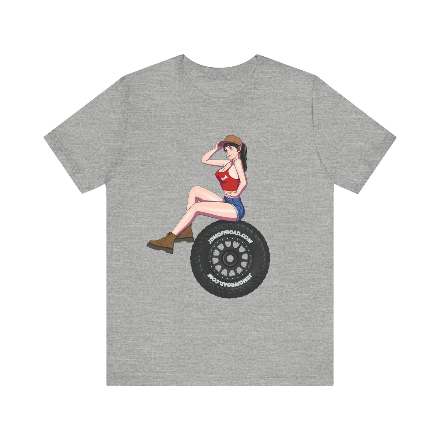 JDMoffroad "Pin-Up Gal" Unisex T-shirt