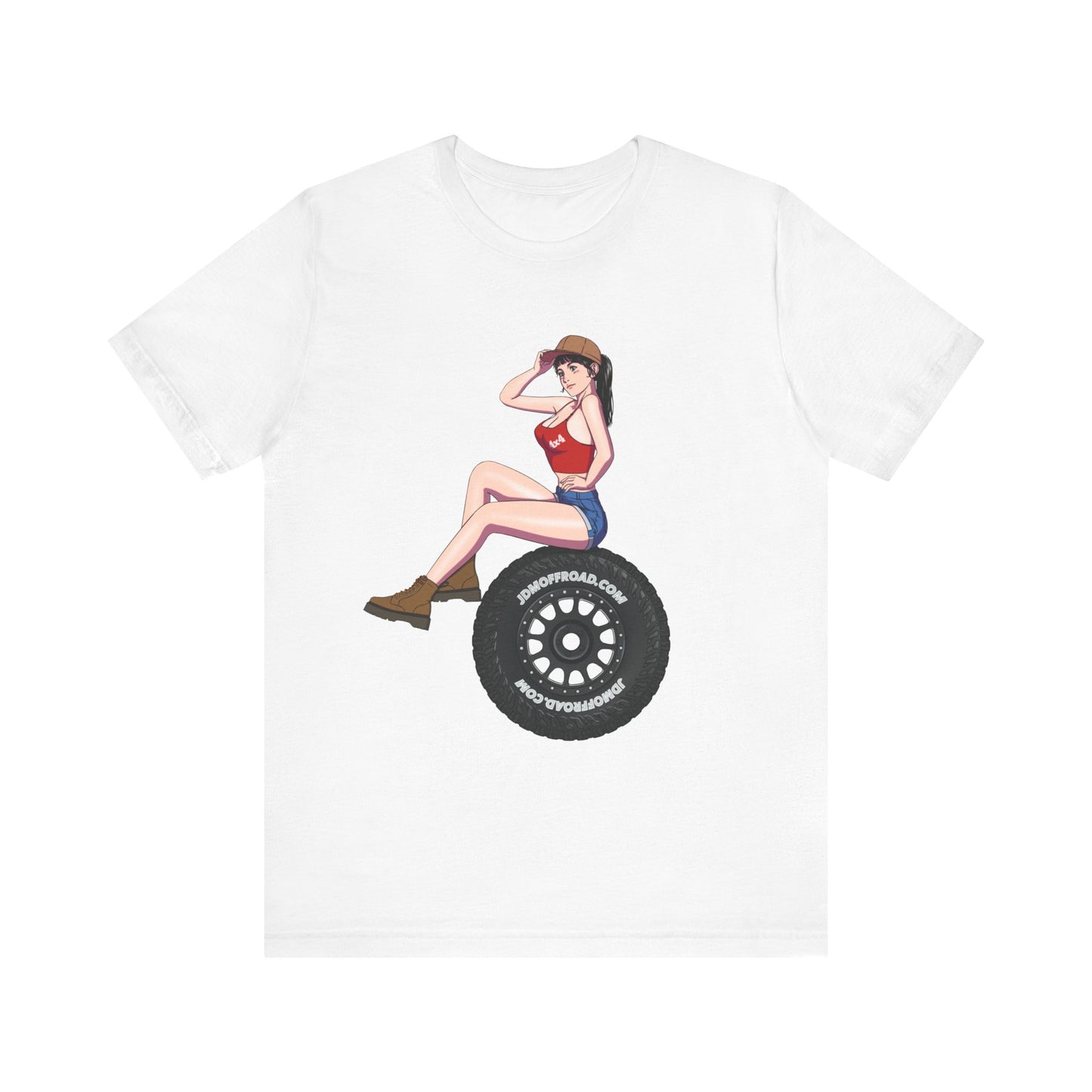 JDMoffroad "Pin-Up Gal" Unisex T-shirt