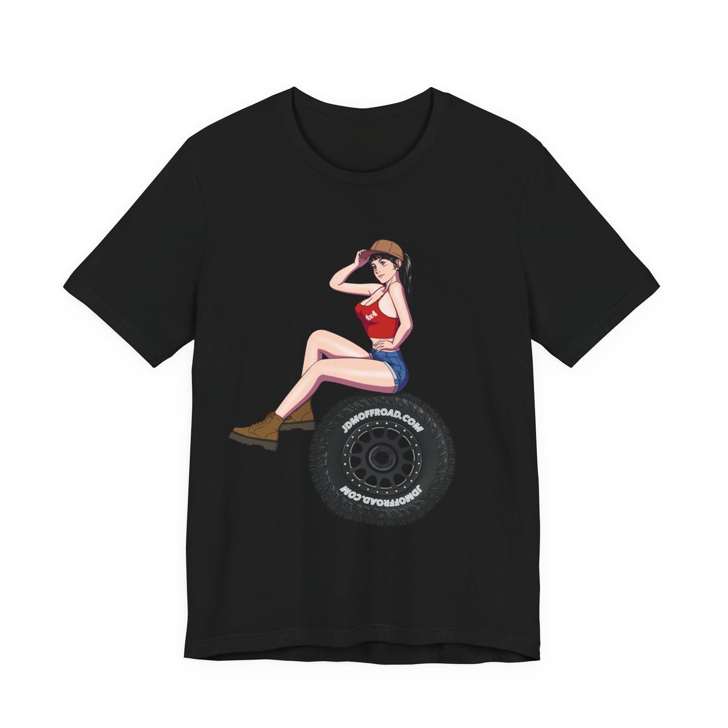 JDMoffroad "Pin-Up Gal" Unisex T-shirt