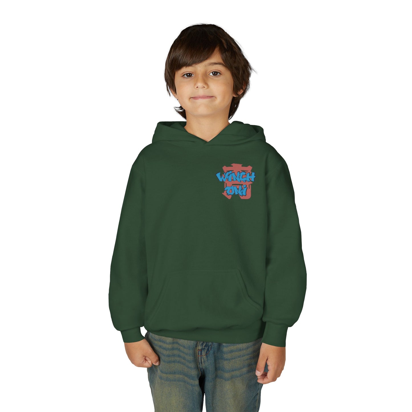 Winch Oni Youth Heavy Blend Hooded Sweatshirt
