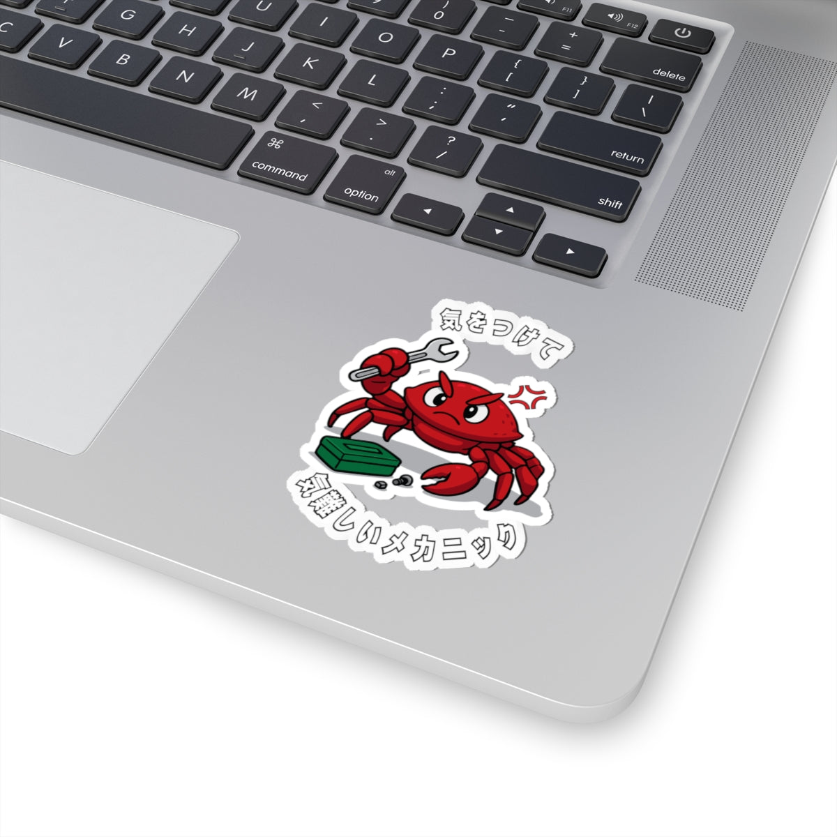 Crabby Mechanic Kiss-Cut Stickers