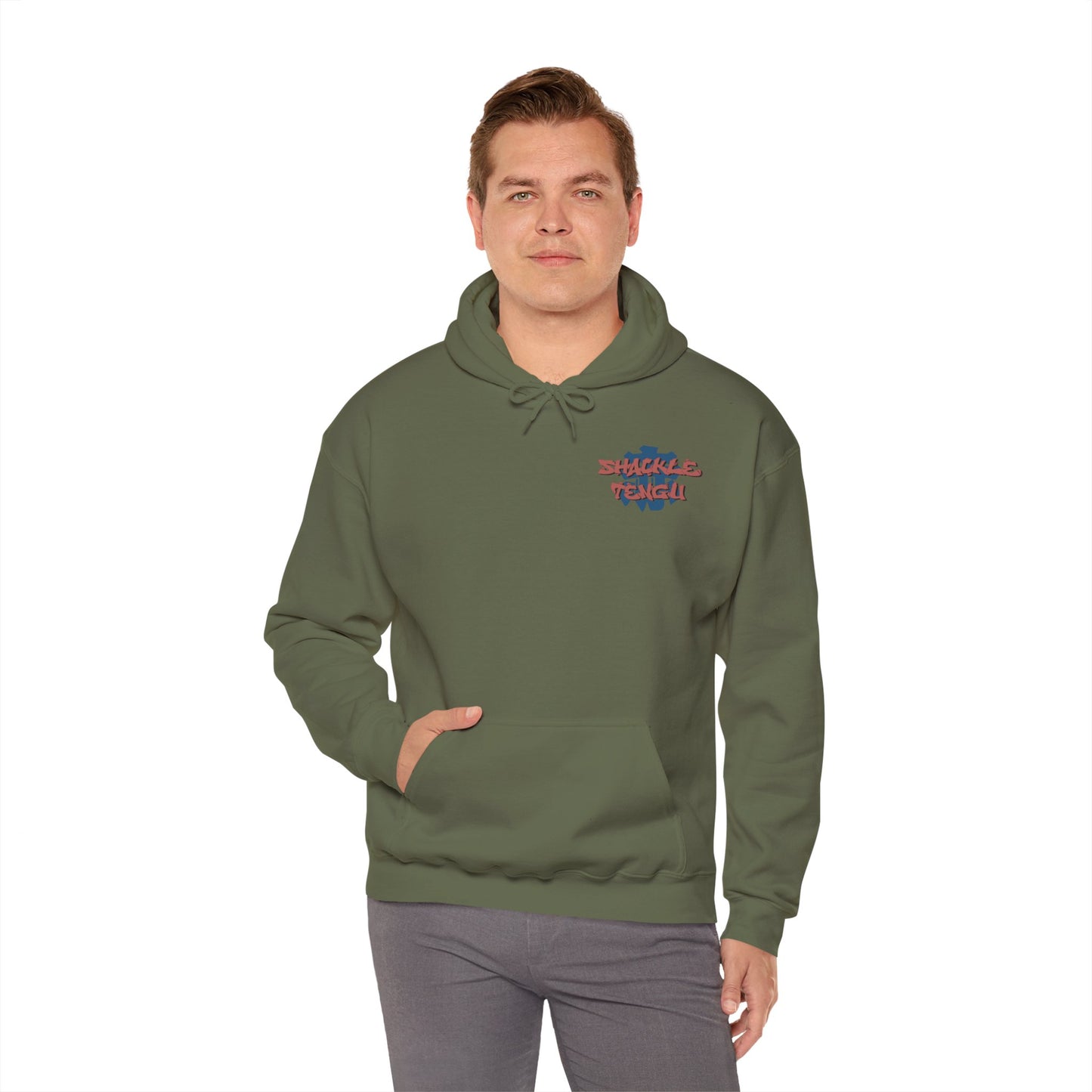 Shackle Tengu Unisex Heavy Blend™ Hooded Sweatshirt