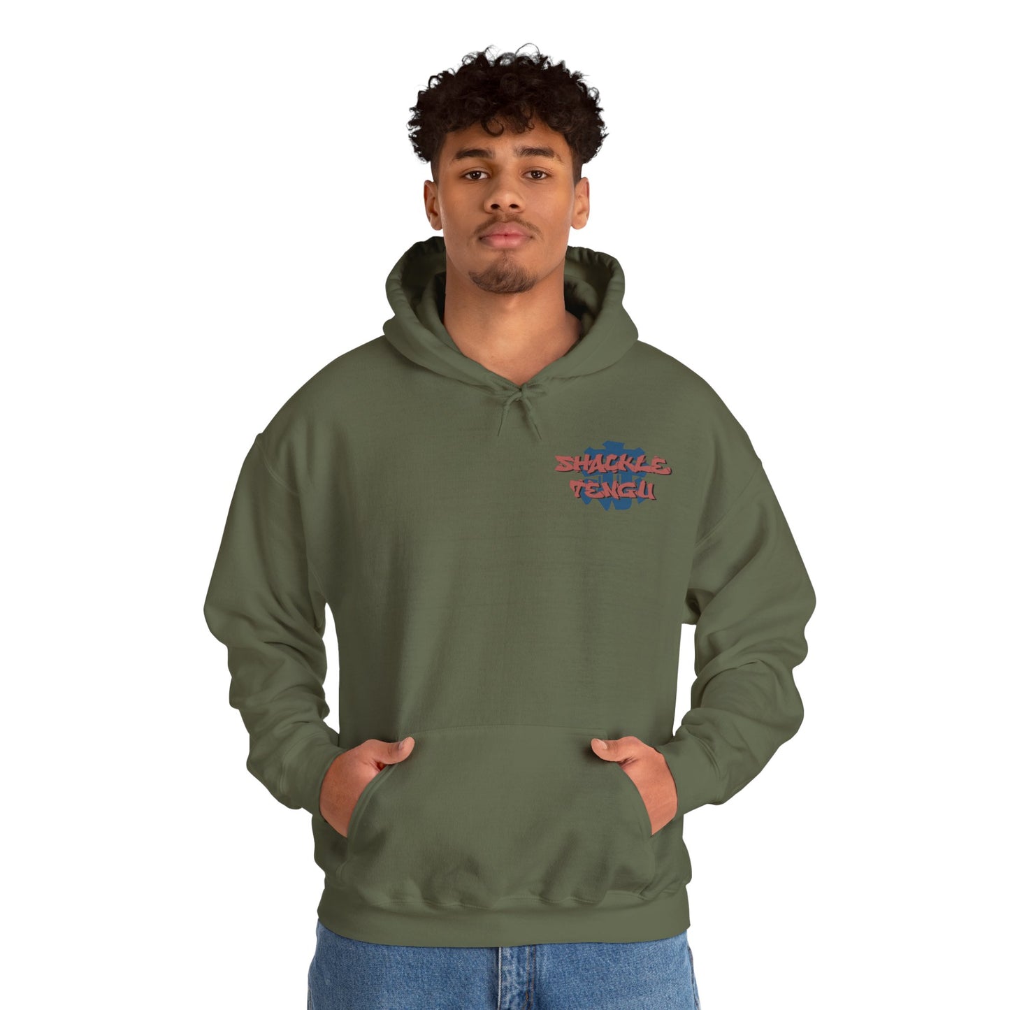 Shackle Tengu Unisex Heavy Blend™ Hooded Sweatshirt