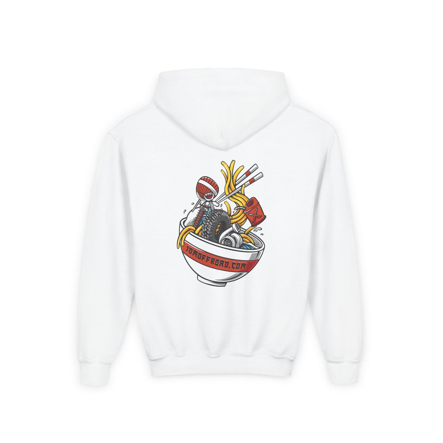 JDM Offroad "Ramen Bowl" Youth Heavy Blend Hooded Sweatshirt
