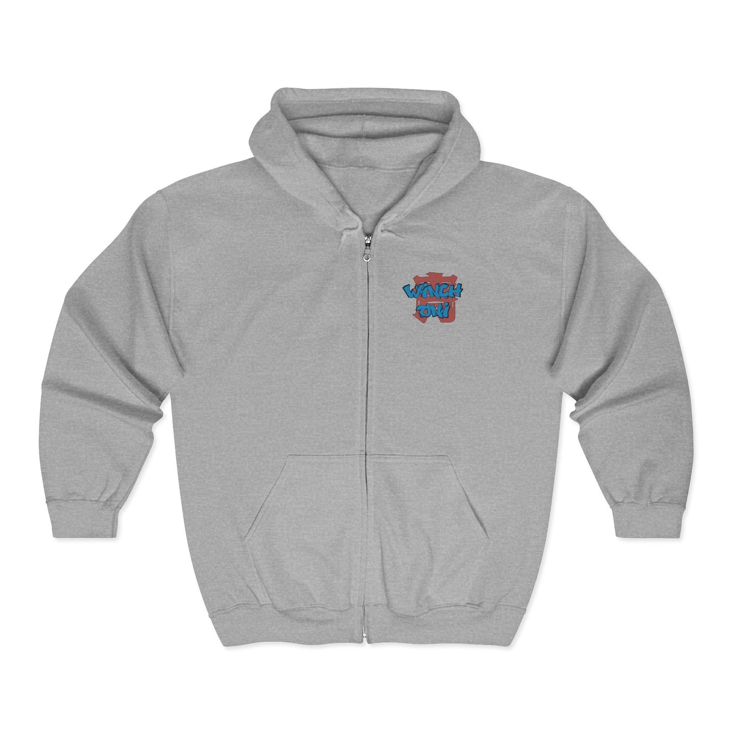 Winch Oni Unisex Heavy Blend™ Full Zip Hooded Sweatshirt