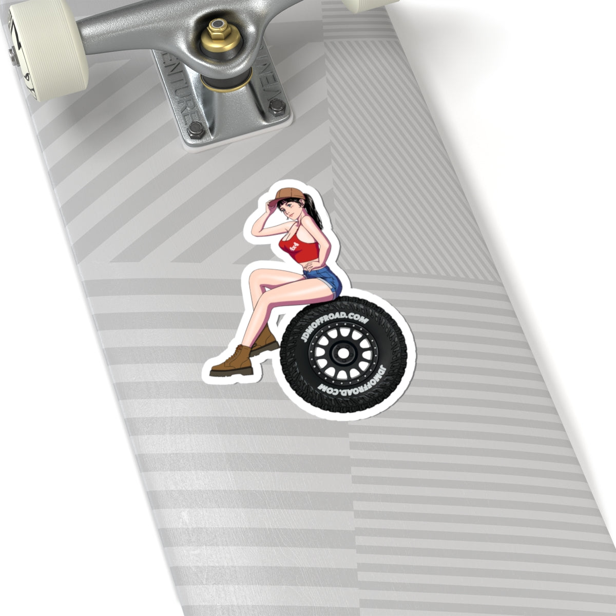 JDMOffroad "Pin-Up Gal" Kiss-Cut Stickers