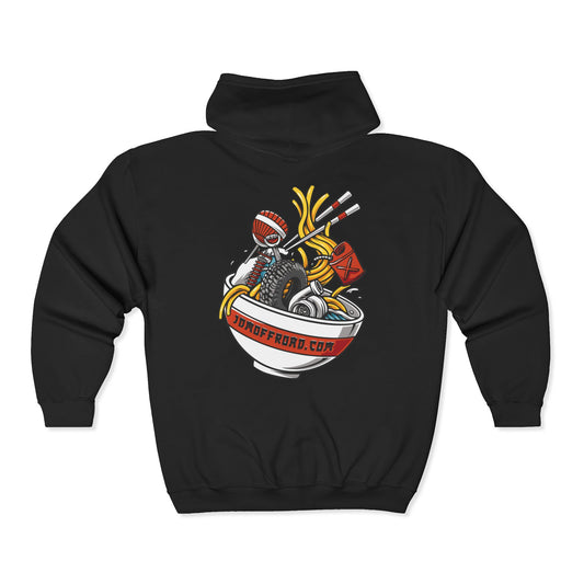 JDM Offroad "Ramen Bowl" Zip-Up Hoodie