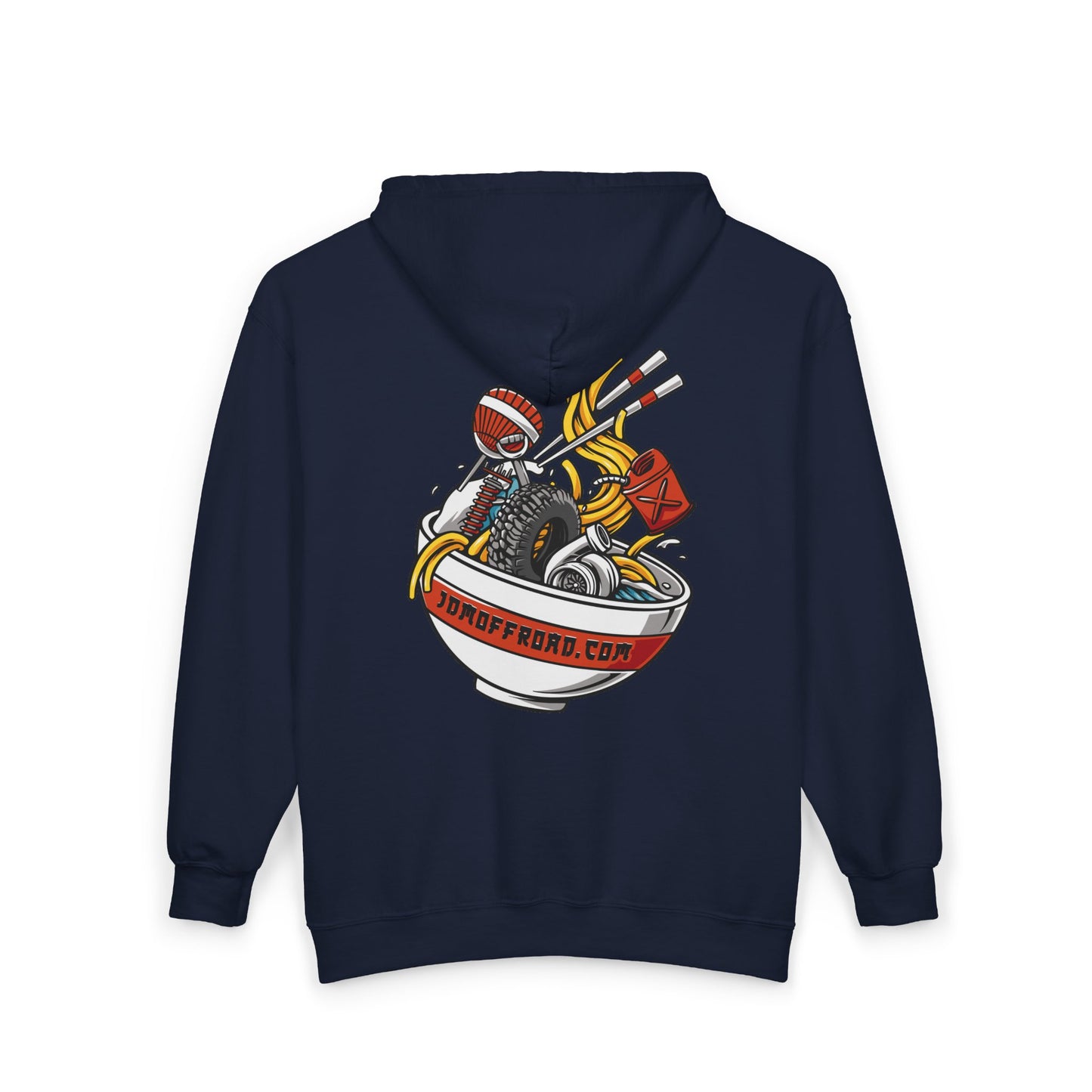 JDM Offroad "Ramen Bowl" Zip-Up Hoodie