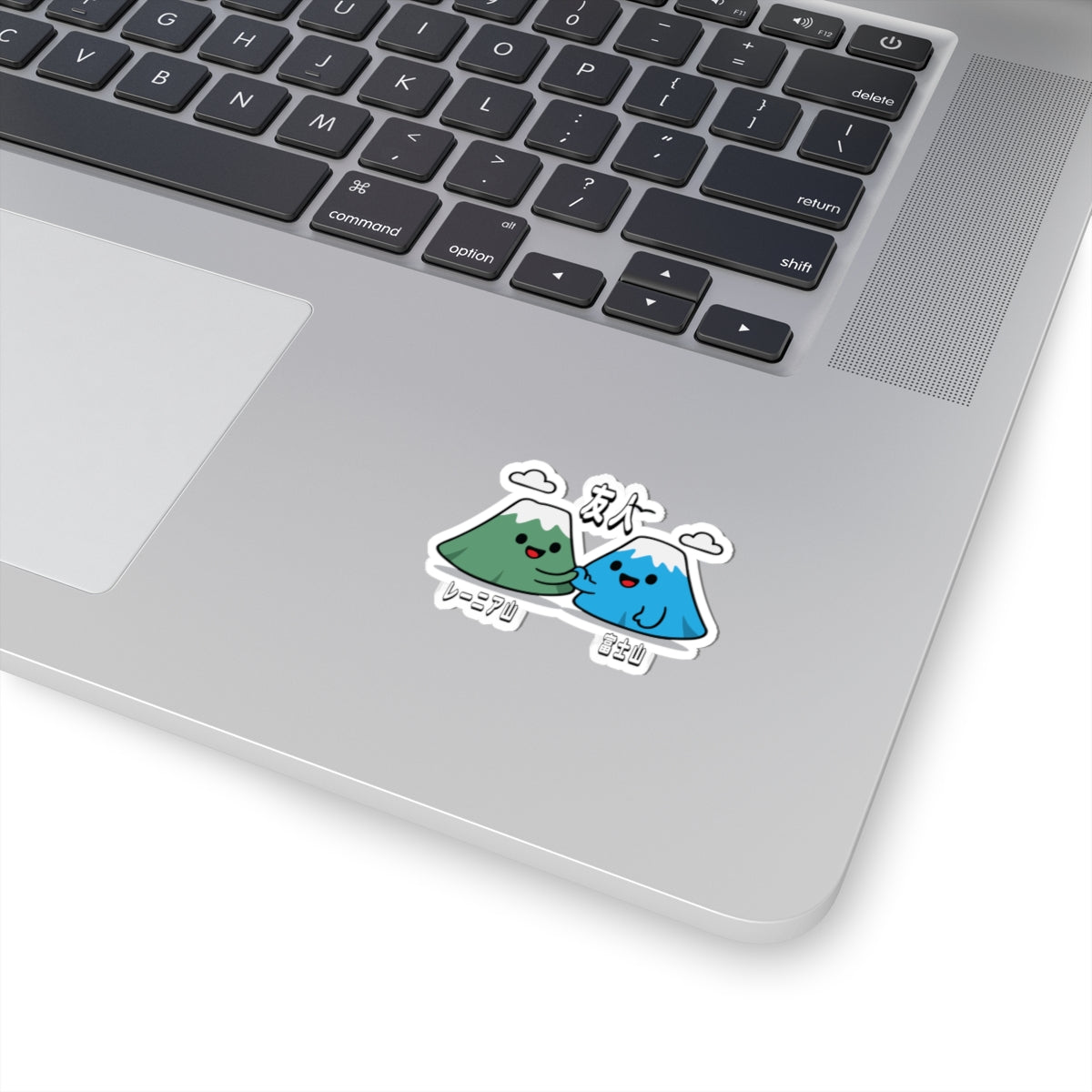 Kawaii Mountain Friendship Kiss-Cut Stickers