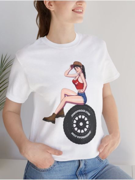 JDMoffroad "Pin-Up Gal" Unisex T-shirt