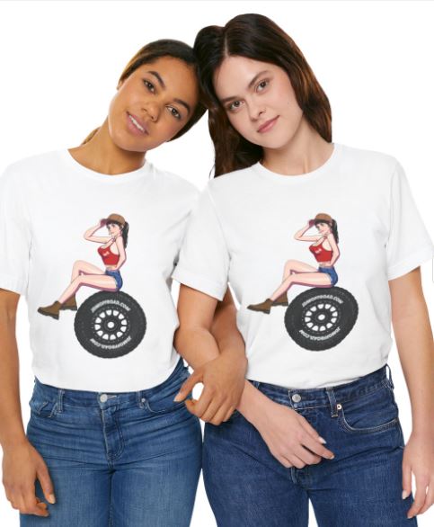 JDMoffroad "Pin-Up Gal" Unisex T-shirt