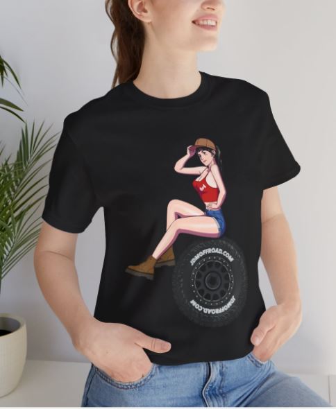JDMoffroad "Pin-Up Gal" Unisex T-shirt